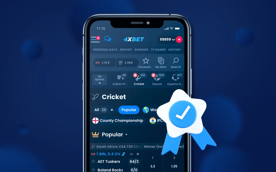 4x Bet betting platform license